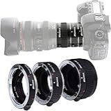 Micnova Extensão De Tubo De Lente Macro KK C68 Para Canon DSLR Pro Auto Focus Macro Extension Tube Set Para Canon EOS EF E EF S Mount 5D2 5D3 6D 650D 750D Câmeras De Filme Tubos De 12 Mm 20 Mm E 36 Mm 