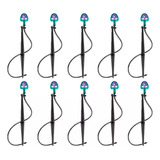 Micro Aspersor Ângulo Regulável 90 180 360 C Estaca 60cm
