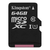 Micro Cartão Sd 64gb Kingston Classe