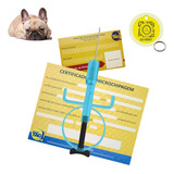 Micro Chip Nano P Pets Cachorros E Gatos Medalha Qr Code