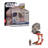 Micro Figura Star Wars Klatooinian E Transporte At-st Raider