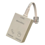 Micro Filtro Adsl Vdsl Telefone Modem Internet Duplo Kit 15