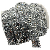 Micro Manta Fita Pedrinha Strass Termocolante Premium