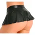 Micro Mini Saia Sexy Curtinha Sensual Com Babado Godê Brilho