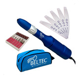 Micro Motor Beltec Lb50 Podologia E Manicure C Kit Brocas