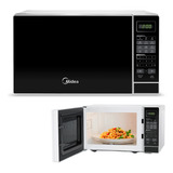 Micro ondas 127v Midea 20 Litros Branco Preto 110v Fácil Nfe