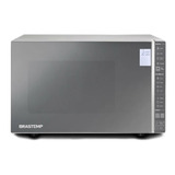 Micro ondas Brastemp 32l Cor Inox Espelhado Com Grill E Painel Integrado Bmg45ar 220v