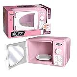 Micro-ondas De Brinquedo Infantil- Porta Com Botão Giratório- -3 Anos- P-Meninas Criança- Cozinha Educativa -Micro-ondas New Le Chef-