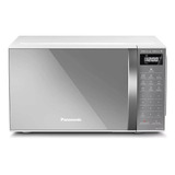 Micro ondas De Mesa Panasonic 21 Litros Branco Espelhada 220v