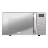 Micro ondas Philco Pmo23eb Limpa Fácil 20 Litros Potência De 1100w Cor Branco 220v