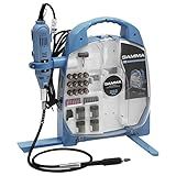 Micro Retífica Com Kit De Acessórios 252 Peças 127V- Gamma Ferramentas G19502-BR1- Azul