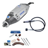 Micro Retifica Dremel 3000 Com 82 Peças Eixo Flexível 110v