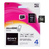 Micro Sd Sdhc 4gb