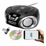 Micro System Bluetooth Megastar Mp 1842bt Usb Fm Preto prata
