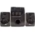 Micro System Caixa Som 2.1 Bluetooth 1000w Mp3 Fm Pc Bivolt Cor Preto 110v/220v