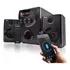Micro System Caixa Som 2.1 Bluetooth 1000w Mp3 Fm Pc Bivolt