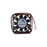 Micro Ventilador Cooler Fan Mini 40x40x10 Mm 12v Dc 40mm 4cm Com Rolamento Ball Brushless Media Rotação 2 Fios MS