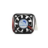 Micro Ventilador Cooler Fan Mini 40x40x10 Mm 24v Dc 40mm 4cm Sleeve Bucha Brushless Média Rotação MS 2 Fios