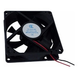 Micro Ventilador Cooler Fan Ventoinha 80x80x25 Gc 12v 0.15a Led Não Possui
