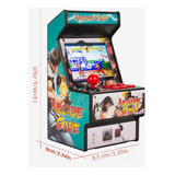 Micro Video Arcade Game Console Jogo Retro Portátil 16 Bits