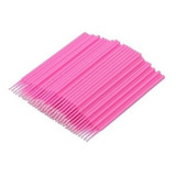 Microbrush Cotonete 100un Alongamento Permanente De Cílios