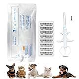 Microchip Universal Para Animais De Estimação 1 4 X 8 Mm Microchip De Implante De Animais De Estimação 134 2 Khz Registro FDX B Microchip De Identificação De Animal De Estimação Para O Manejo De Cães Gatos Vacas Porcos Coelhos Peixes Pombo