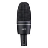 Microfone Akg C3000 Condensador Cardioide Cor Preto