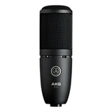 Microfone Akg P120 Condensador Cardioide Cor Preto