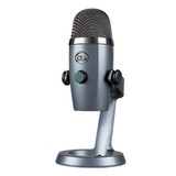 Microfone Ao Vivo Usb Com Condensador Logitech Blue Yeti Nan