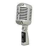 Microfone Arcano De Plastico Dinamico Am-v3-pl
