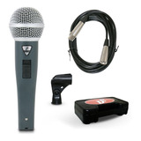 Microfone Arcano Dinamico Rhodon-8b C/ Cabo Xlr-xlr