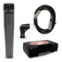 Microfone Arcano Renius-7 Com Cabo Xlr Cachimbo E Maleta
