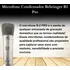 Microfone Behringer B-2 Pro Condensador Cardióide Cor Prata