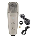 Microfone Behringer C1u Usb