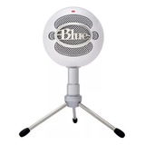 Microfone Blue Snowball Ice Condensador Cardioide Branco