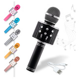Microfone Bluetooth Karaoke Infantil