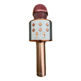 Microfone Bluetooth Karaoke Youtuber Gravador Com Som Ws 858