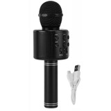 Microfone Bluetooth Playback Karaokê Usb Spectrum Sp 858 Som