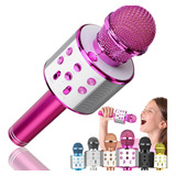 Microfone Bluetooth S Fio Youtuber Karaoke Cores Infantil
