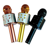 Microfone Bluetooth S Fio Youtuber Karaoke Cores Infantil