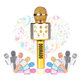 Microfone Bluetooth S Fio Youtuber Karaoke Cores Infantil