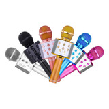 Microfone Bluetooth Sem Fio Karaoke Youtuber Muda Voz