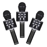 Microfone Bluetooth Sem Fio Muda Voz Repórter Infantil Cores