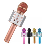 Microfone Bluetooth Sem Fio Youtube Karaoke Infantil