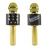 Microfone Bluetooth The Voice Brasil Dourado Cor Dourado-escuro