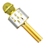 Microfone Bluetooth Youtuber Karaoke Sem Fio C caixa De Som