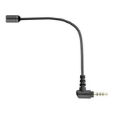 Microfone Boya By um4 Condensador Omnidirecional Cor Preto
