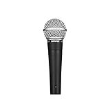 Microfone C Fio De Mão Dinâmico SM 58 LC Shure