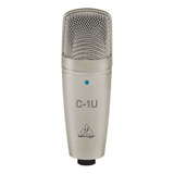 Microfone C Fio Usb Condensador