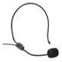 Microfone Cabeça Headset Amplificador Megafone P/ Professor Cor Preto